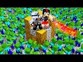 ¡SOBREVIVE AL APOCALIPSIS SIN MORIR! 😱🔴 BASE SEGURA VS INVASIÓN ZOMBIE EN MINECRAFT