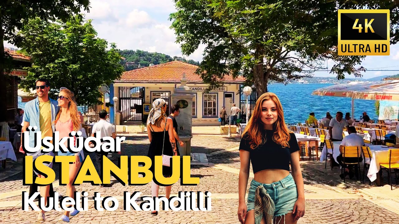 🇹🇷Turkey Istanbul 4K Walking Tour 2025 Üsküdar | Istanbul Bosphorus Walk from Kuleli to Kandilli