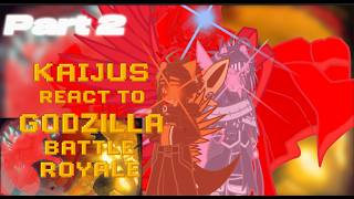 Kaiju's react to Godzilla Battle Royale Part 2 {Gacha Nebula}