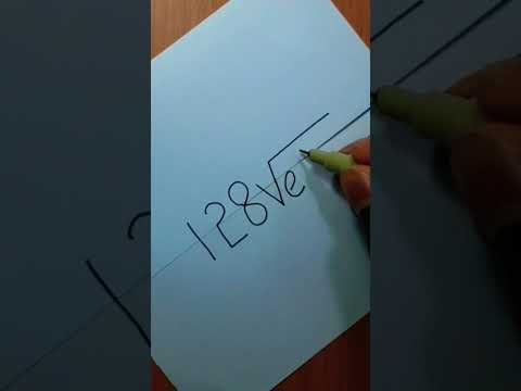 Video How to turn 128√e980 Number into I Love you Step By Step #short #art #viral - youtube