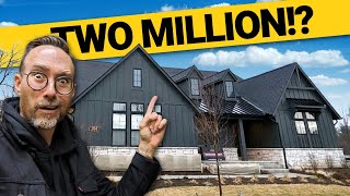 Inside a CRAZY New Construction Ranch Home in Bloomfield Hills Michigan 