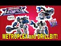 Transformers legacy cybertron metroplex with dna design drillbit  gotbot true review number 1160