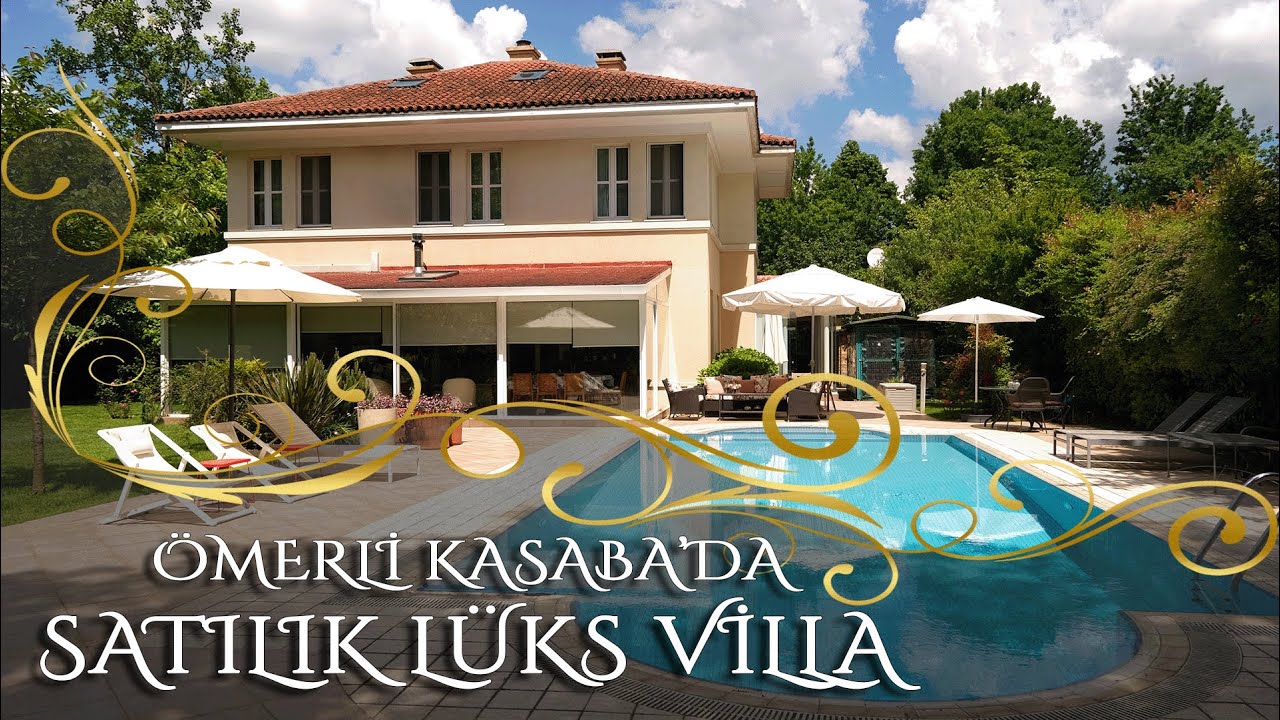 Yeşili ile Huzur Veren Ömerli Kasaba'da Satılık Lüks Villa!