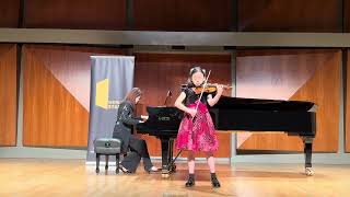 Violin Concerto by J. B. Accolay, World Stage Tour Competition, the 1st Place