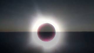 2024 Solar Eclipse 100% totality