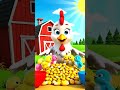Penny Hen Shares the Corn 🌽 | Learning Equal Groups &amp; Division for Kids