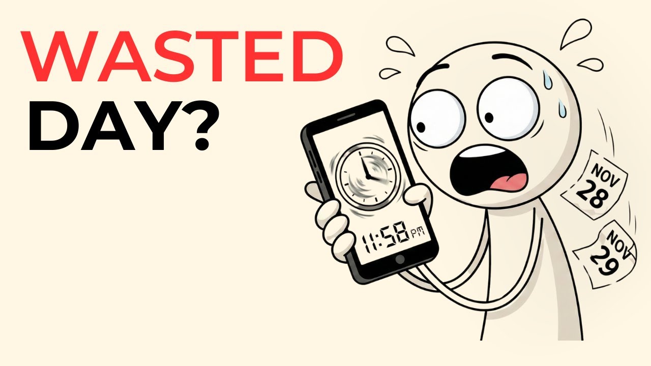 Wasted Morning Why You Keep Wasting Your Day (And How To Stop) - YouTube