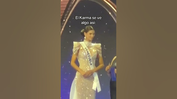 Y le tocó coronarla, más karma aun🫢#venezuela #missuniverse #shortvideo #missuniverso #shorts