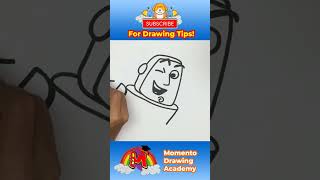 How To Draw Buzz Lightyear From Toy Story Step By #drawing #drawingtopic #drawingtutorial #short