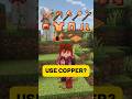 Copper Armor in Minecraft… Worth It?  #minecraft #minecraftstory #minecraftshorts