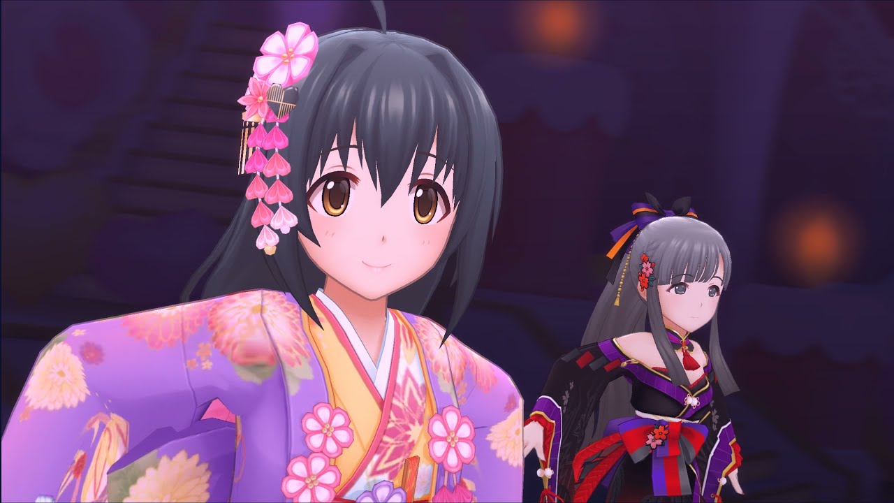 デレステ MV」 空と風と恋のワルツ / 小日向美穂 SSR6(限定) [데레스테