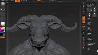 Organic Modelling in ZBrush - Full Character Minotaur Tutorial part 6