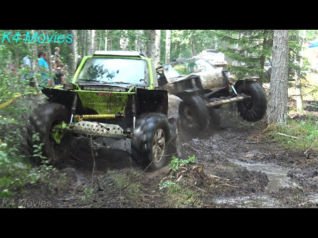 4x4 off road machinery in action in Ridala Offroad @ Nommemaa 2020 class=