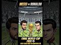 Messi vs Ronaldo: LAST World Cup Quarterfinal?! 😱⚽ #Shorts #FIFA2026