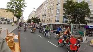 fairkehr Lastenrad-Parade in Salzburg - 31.05.2012