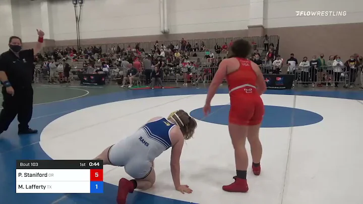 65 Kg Round Of 32 - Piper Staniford, Or Vs Maryell...
