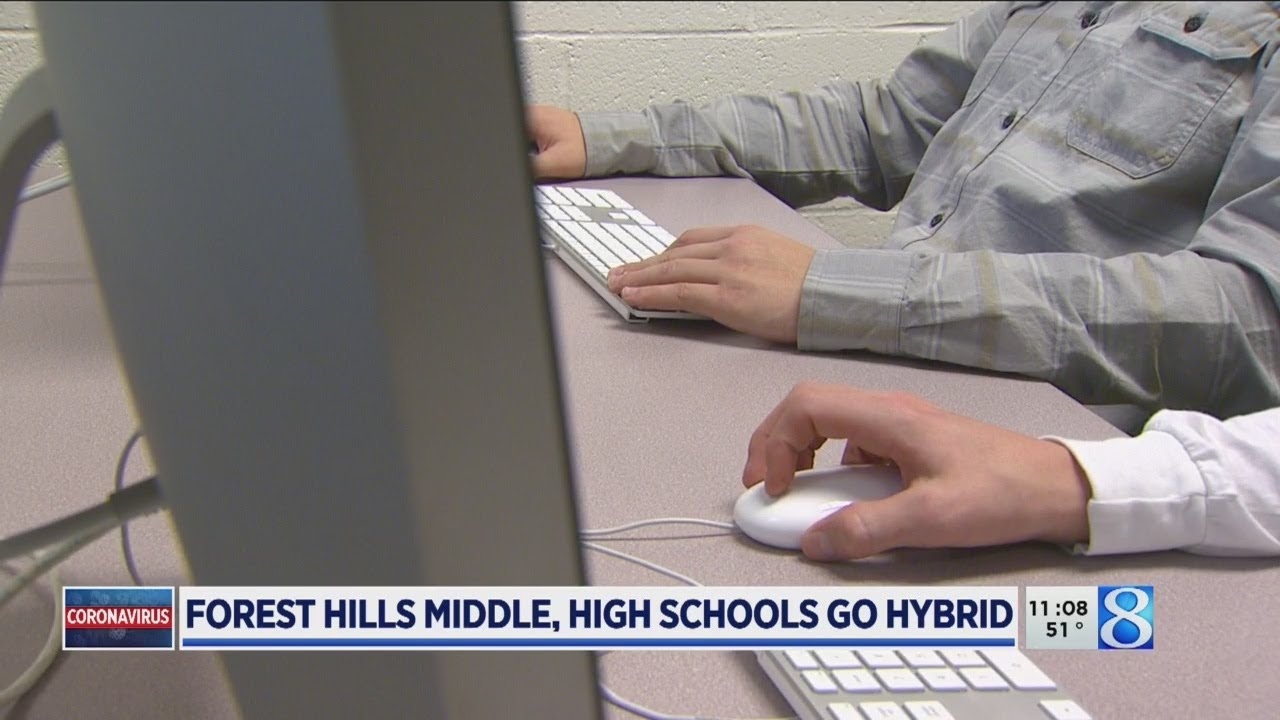 Forest Hills middle, high schools go hybrid YouTube