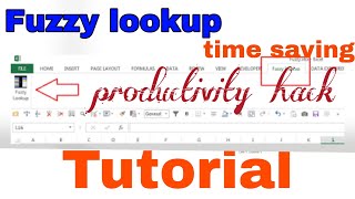 Information Advanced Excel Tips & Tricks Fuzzy Lookup || Time Saving Office productivity Hack News