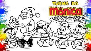 Turma da Mônica no Natal | Desenho da Turma da Monica | Natal 2019 | Brinquedos Crianças brincando