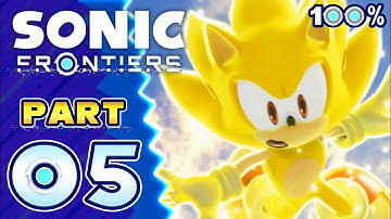 Sonic Frontiers Walkthrough Part 5 ◎ 100% ◎ (PS5, PS4) Kronos Island Boss