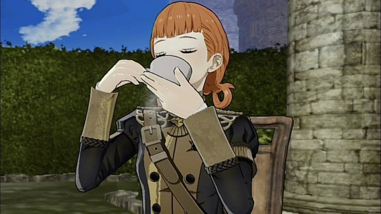 Fire Emblem: Three Houses - Annette Fantine Dominic Perfect Teatime (Pre-TimeSkip)