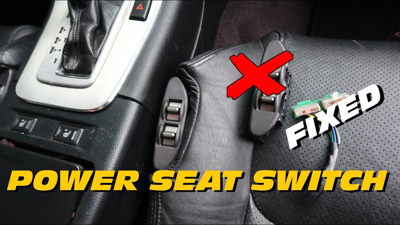 Infiniti G35 or Nissan 350Z Power Seat Switch Replacement YouTube