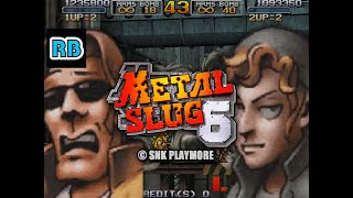 2006 Metal Slug 6 2Players Tarma Eri Lv8 Nomiss ALL