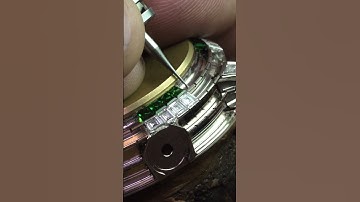 The Jacob & Co. Caviar Tourbillon White Diamonds and Tsavorites #shorts #craft