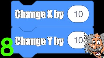 8: Change X and Y block in Scratch - "Programming for Beginners"