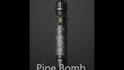 SCUM PvP Player Base Defense Traps Crafting Guide: Pipe Bomb