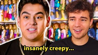 Man Has Insanely Creepy Girl Doll Collection...