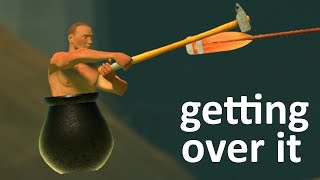 Прохождение Getting Over It - Я само спокойствие, умиротворение и блаженство небесное #3