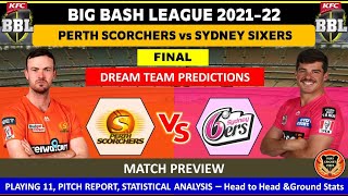 SCO vs SIX Final BBL Match Prediction in Tamil | SCO vs SIX Dream Team Prediction | BBL 2022 | screenshot 4