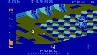 Atari 8-bit Super Zaxxon (Sega) - dragon glitch