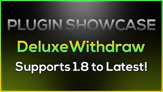 [Minecraft Plugin] DeluxeWithdraw (Premium)
