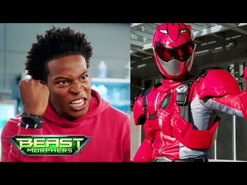 Red Fury Mode in Power Rangers Beast Morphers | Red Ranger | Power Rangers Official