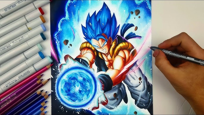 Gogeta Blue vs Super Broly K_AADamegumi - Illustrations ART street