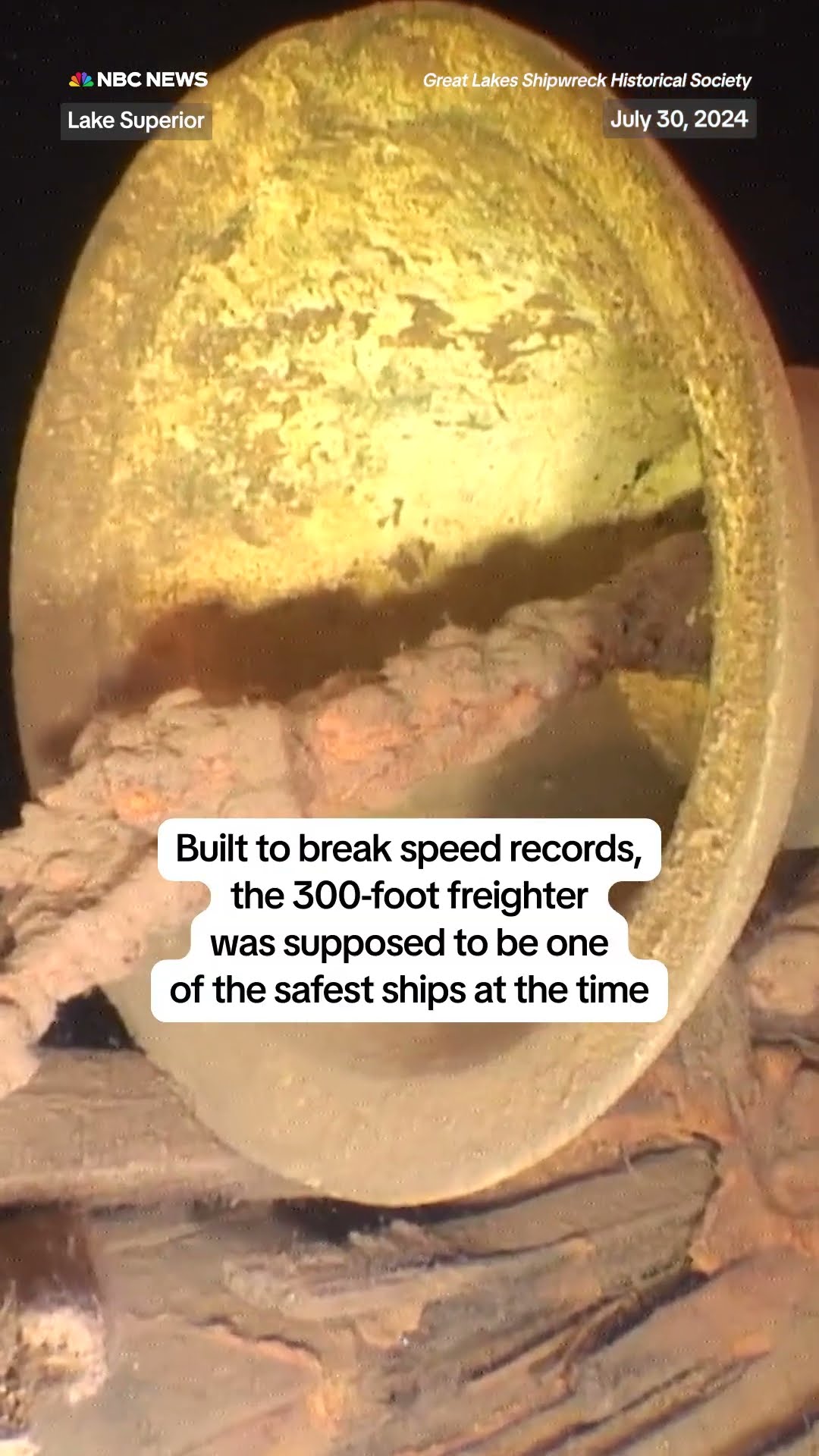 Explorers discover wreckage of cargo ship that sank in Lake Superior storm over 130 years ago