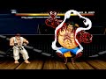 RYU vs LUFFY - Amazing epic fight battle !