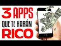 3 Aplicaciones gratuitas para GANAR (MUCHÍSIMO) DINERO!!! 🤑🤑🤑
