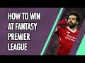 How to WIN at Fantasy Premier League (FPL)