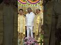 Secunderabad MLA Padmrao Goud Attended BRS MLA Gangula Kamalakar Son Wedding #ytshorts