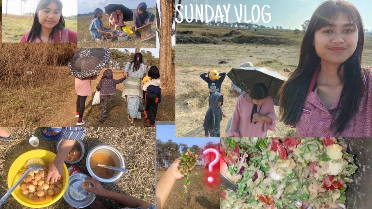 SUNDAY VLOG: ( BAM PANIPURI+ LI KE PYNNGAD CHA LUM)