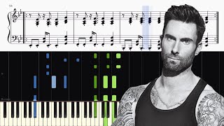 Maroon 5 - What Lovers Do  (feat. SZA) - Piano Tutorial + SHEETS chords