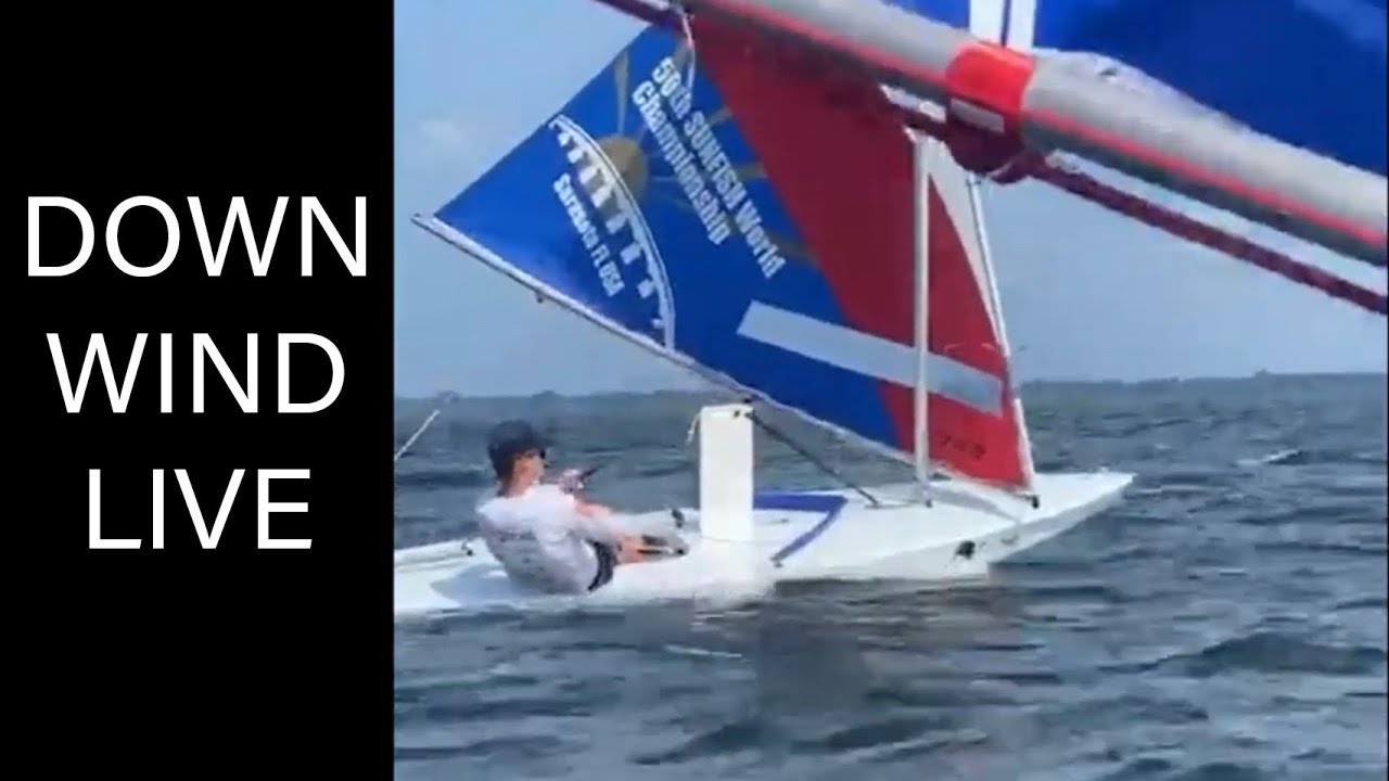 CRASH JIBE on board Sunfish Sailing YouTube