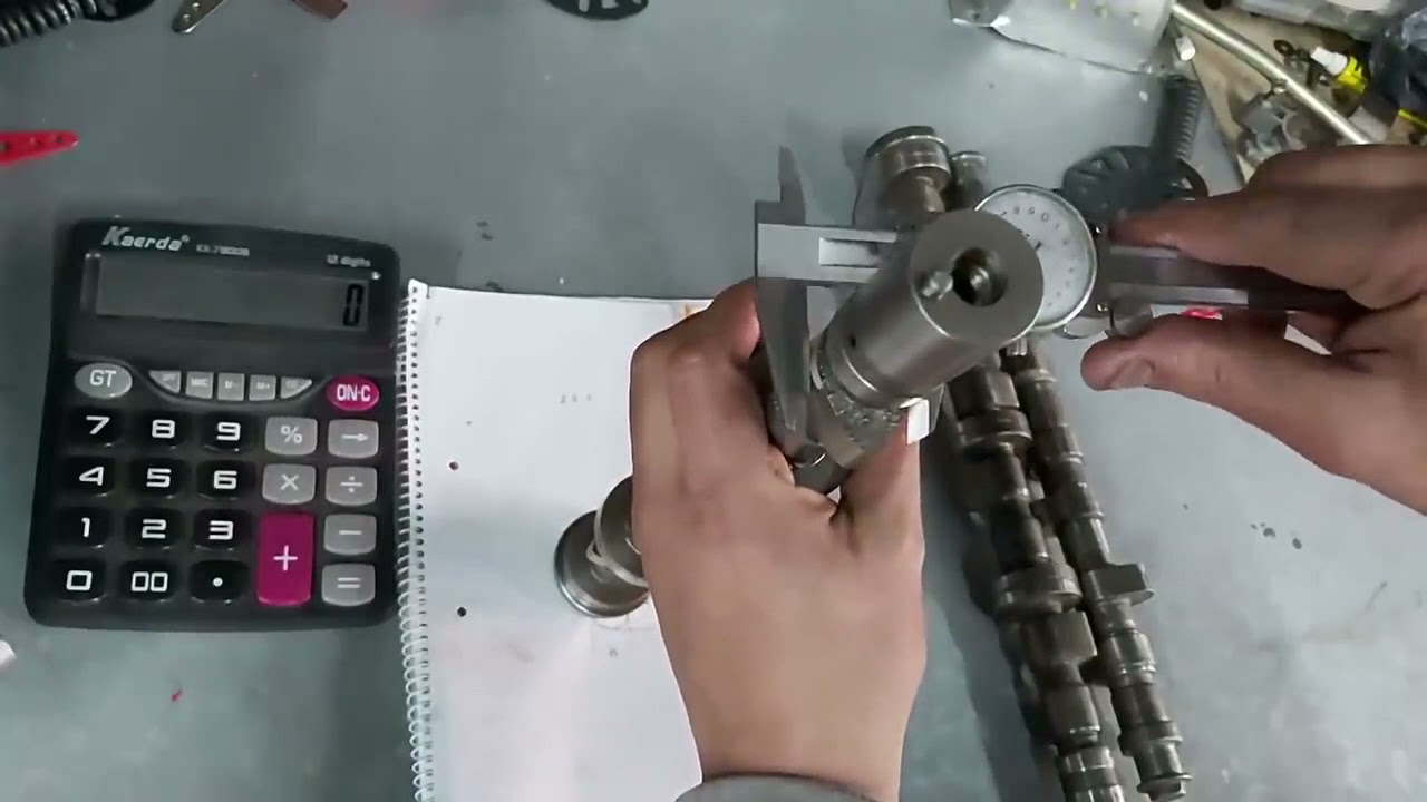 Verificacion y Rectificado de un arbol de levas