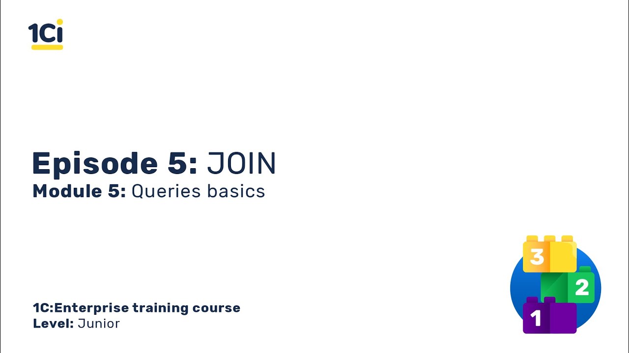 Module 5. Episode 5. JOIN - YouTube