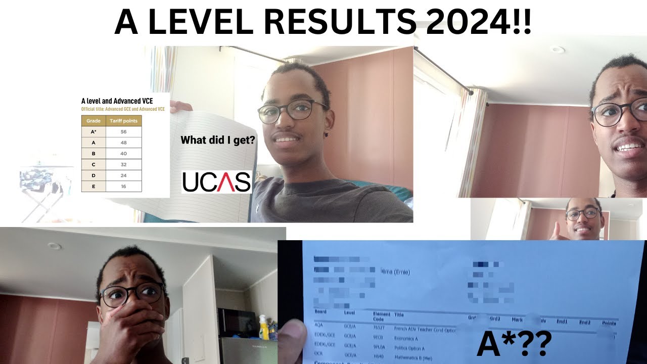 A Level Results Day Reaction 2024 - YouTube