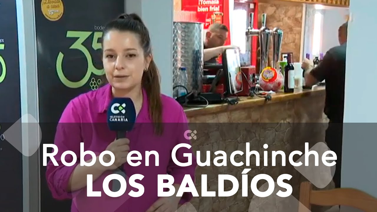 Se buscan a los autores del robo en  un guachinche de Los Baldíos, en La Laguna, Tenerife