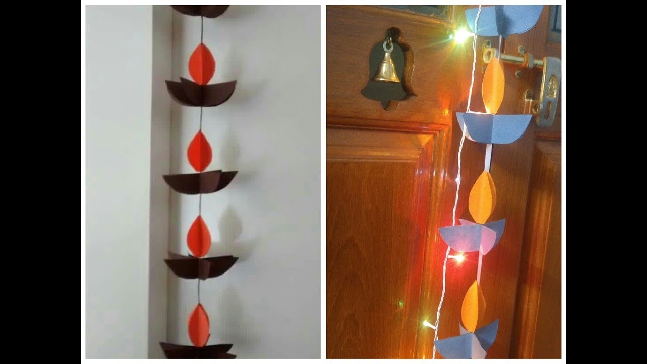 Diya Wall  hanging Kids Diwali  Art tutorial Diwali  Home 